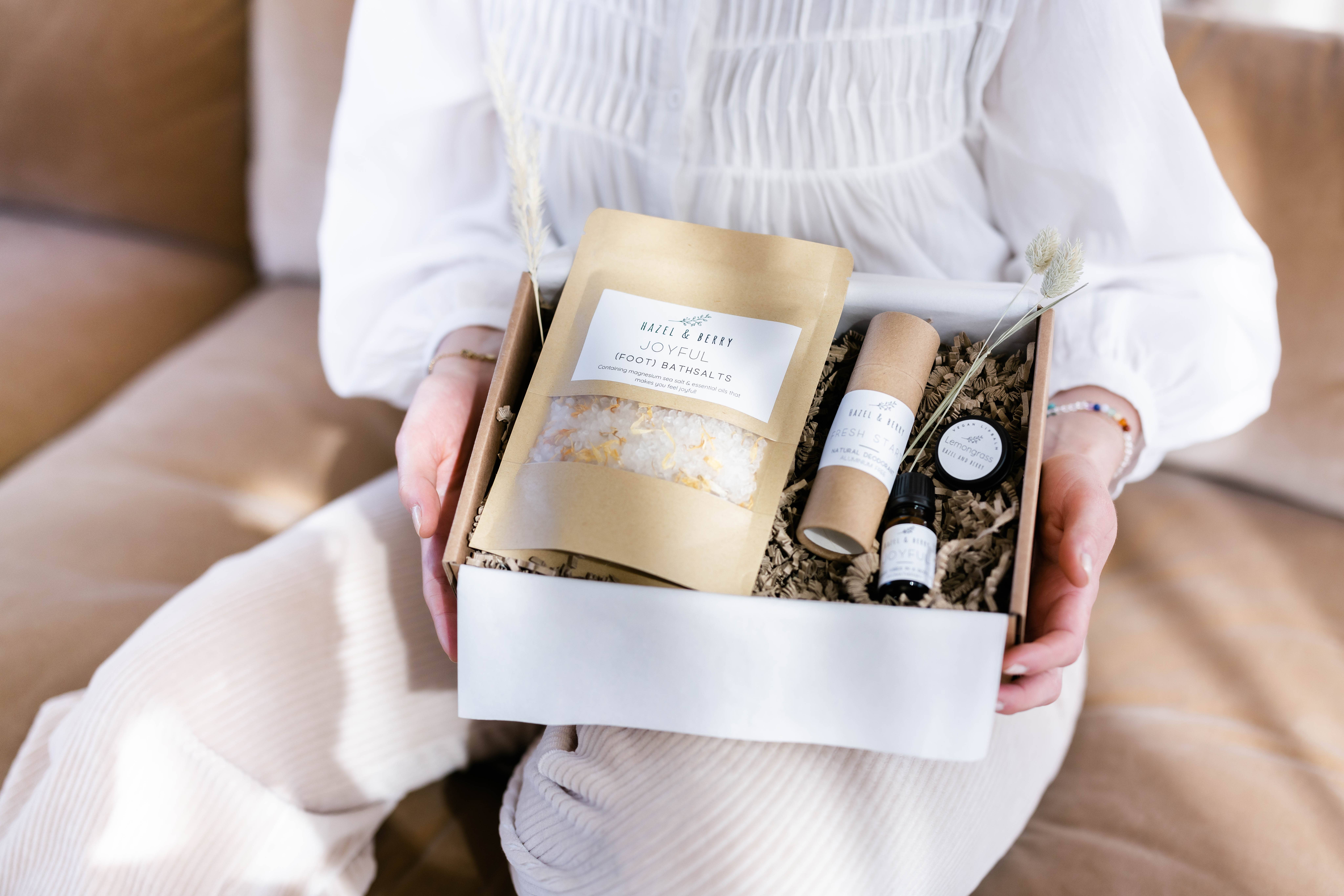 Hazel & Berry – Engroshandel Badesalt – Joyful magnesium fodbadssalt - Økologisk og vegansk1