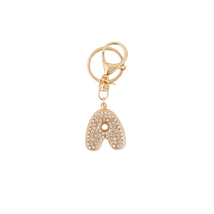 Pretty Simple - Wholesale Purse/Bag Accessory - Women's - Diamond Initial Bag Charm