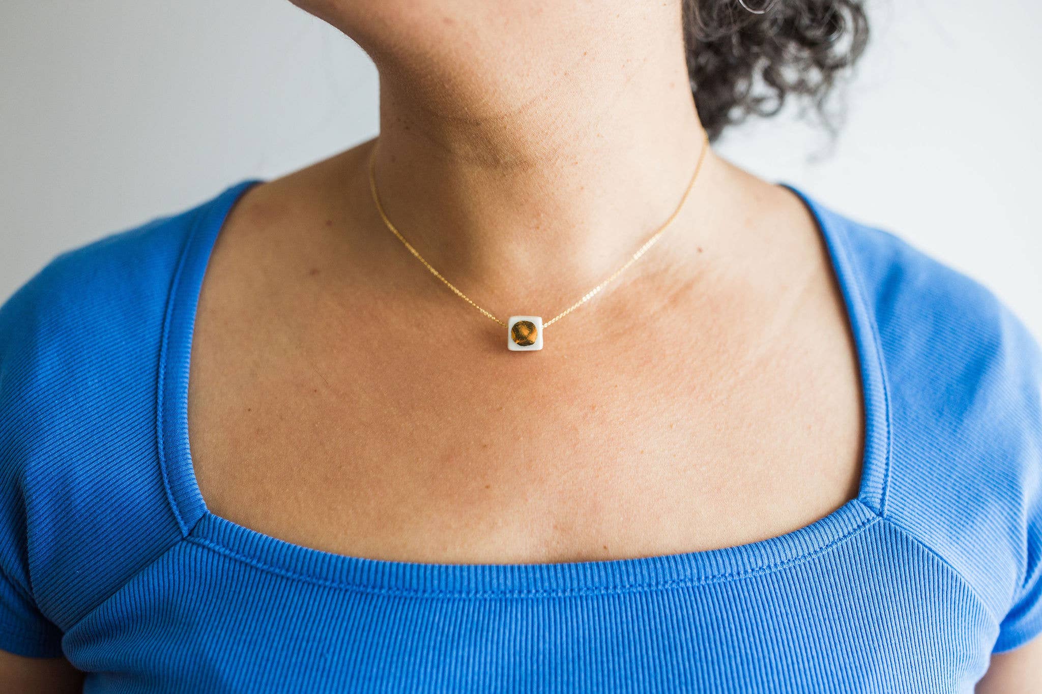 Jenna Vanden Brink Ceramics - Wholesale Pendant/Charm Necklace - Good Day Sunshine Necklace2