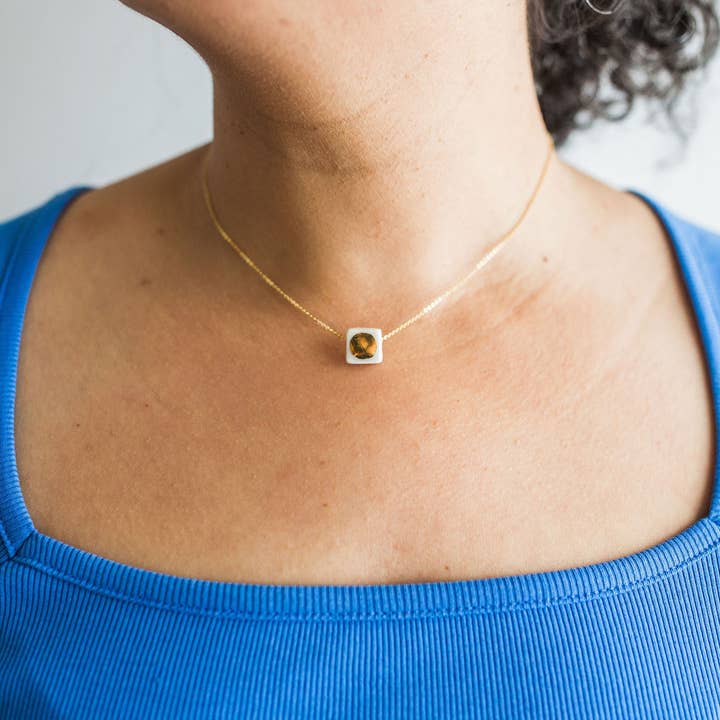 Jenna Vanden Brink Ceramics - Wholesale Pendant/Charm Necklace - Good Day Sunshine Necklace2