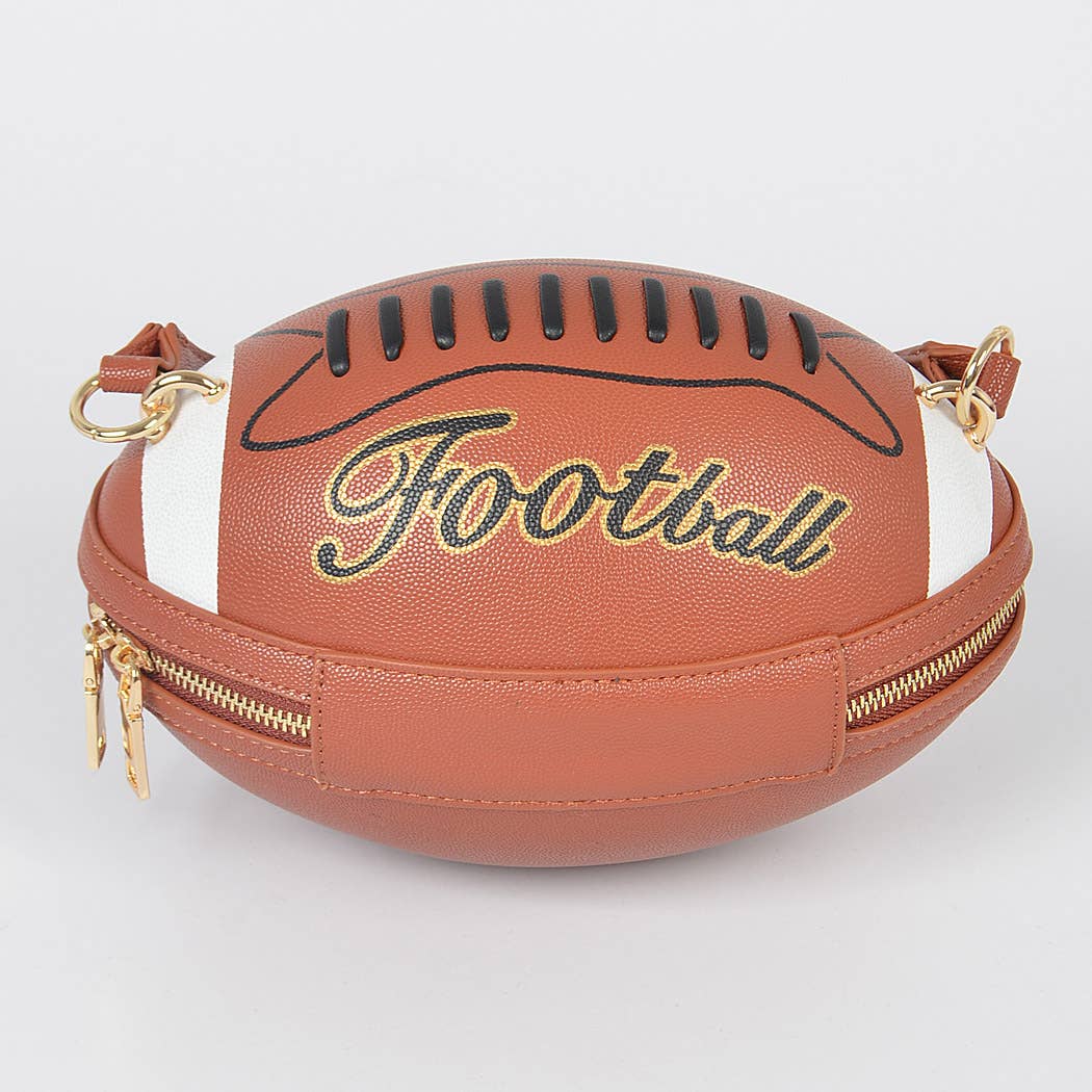 Clear football shaped purse new arrivals