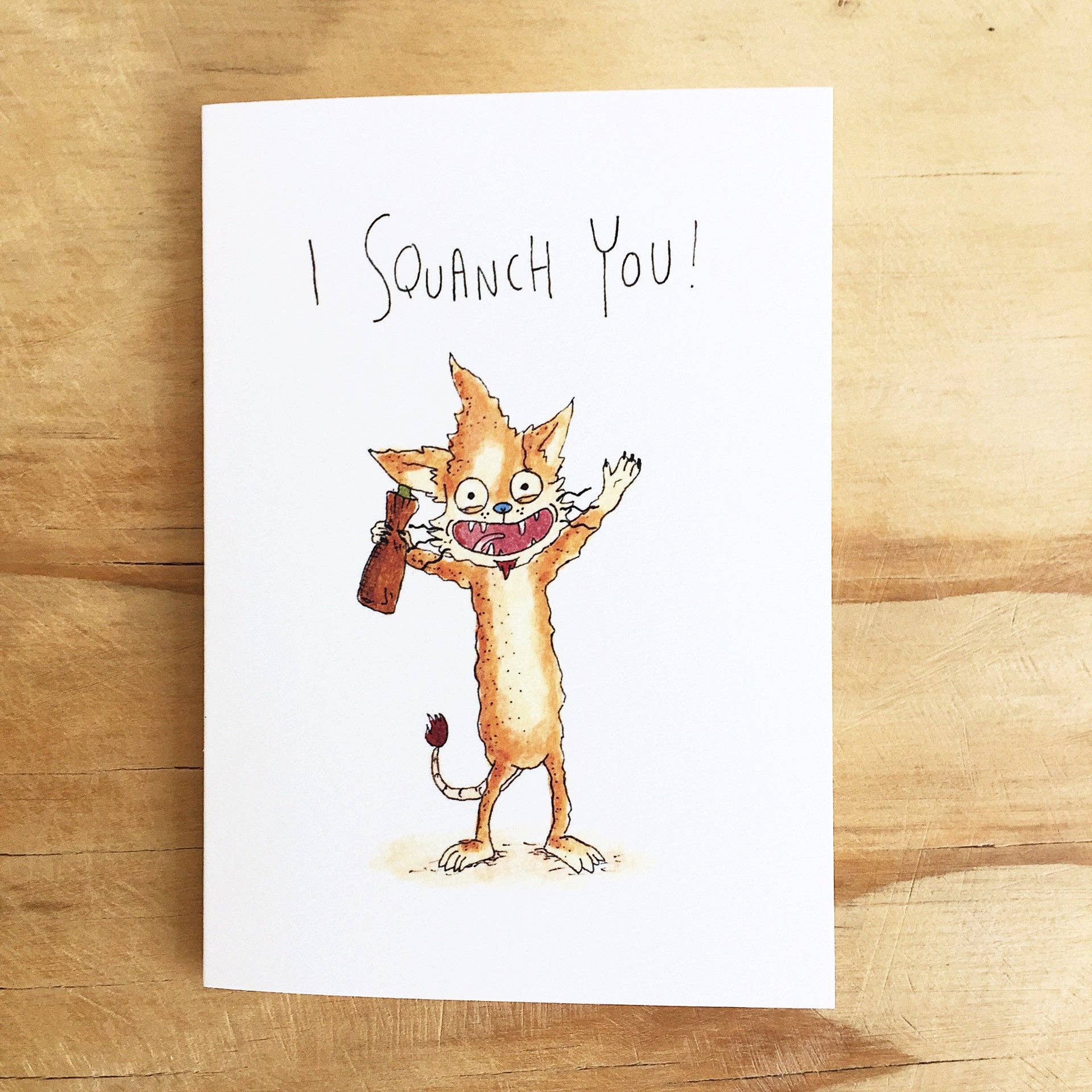 Well Drawn – wholesale Kärlekskort – Jag krossar dig!0