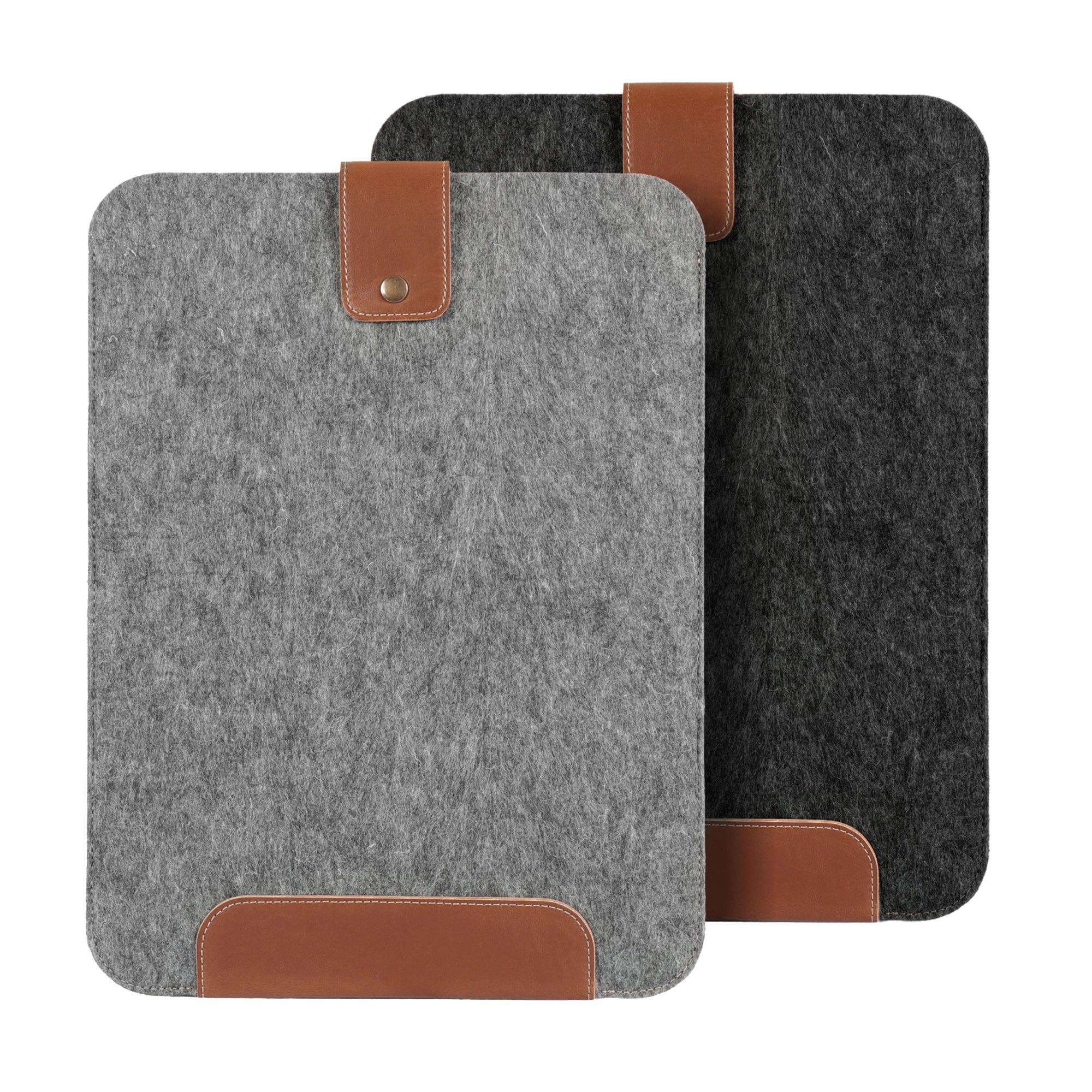 Londo – Engroshandel Taske til bærbar computer/tablet - Unisex – MegaGear Håndlavet Personliggjort Fin Læder- og Fleece Sleeve Taske til MacBook Pro og Air, 16 Tommer, 15 Tommer, 14 Tommer, 13 Tommer & 13,3 Tommer, iPad Pro 12,9-tommer Etui (4. & 3. Gen) Tablets7