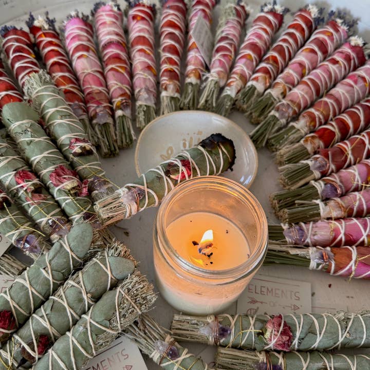 Elements of Sage - Wholesale Sage Bundle - Mixed Sage Bundles Group of 10 - Eucalyptus and Floral