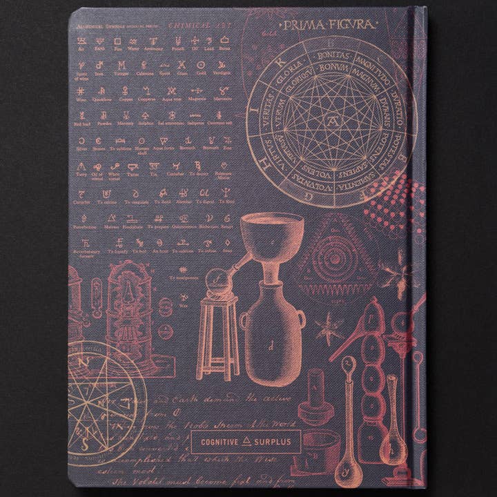 Cognitive Surplus – wholesale Notebook – Alchemy Dark Matter Notebook (Case of 6)1
