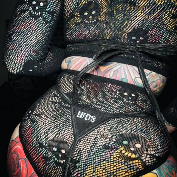 Wickedly Divine Shop - Wholesale Lingerie Set - Women's - Gothic Lingerie Heart Set, Beg For Me Kink Fetish BDSM 3