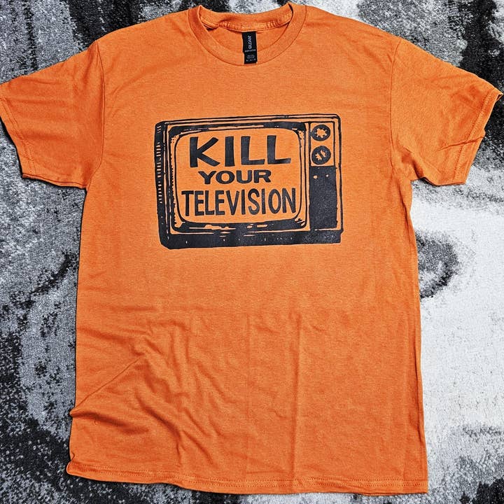 Kill Your Television T-Shirt for wholesale by Flip The Record
