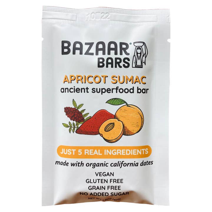Apricot Sumac Bar for wholesale by Bazaar Bars