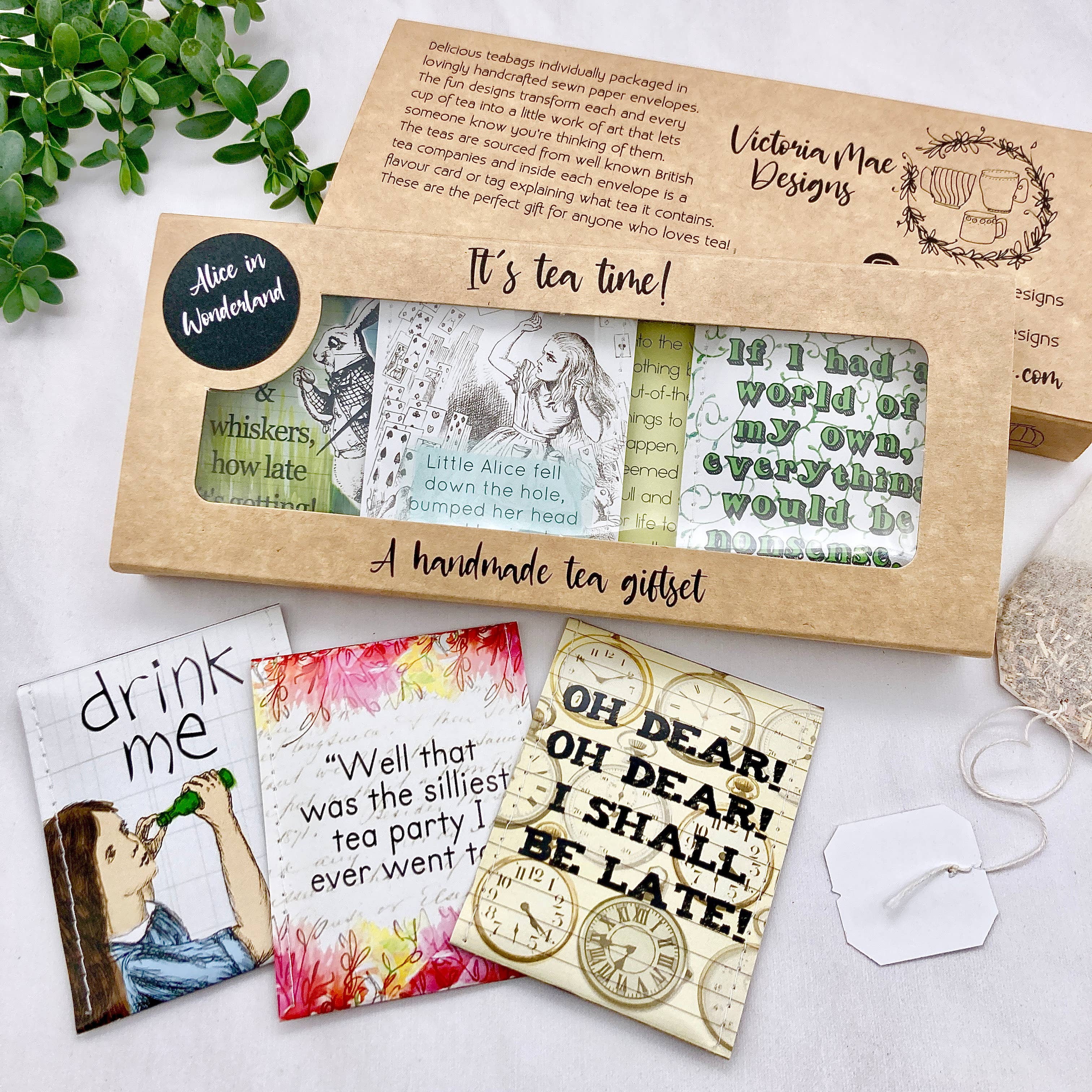 Victoria Mae Designs - Wholesale Tea Bags - Alice In Wonderland Tea Giftset6