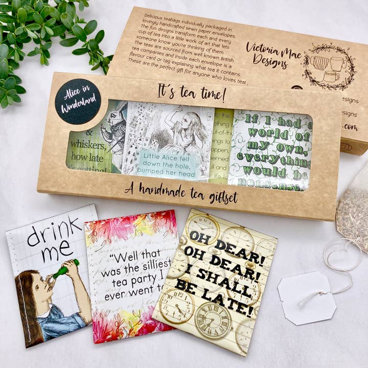 Victoria Mae Designs - Wholesale Tea bags - Alice In Wonderland Tea Giftset6