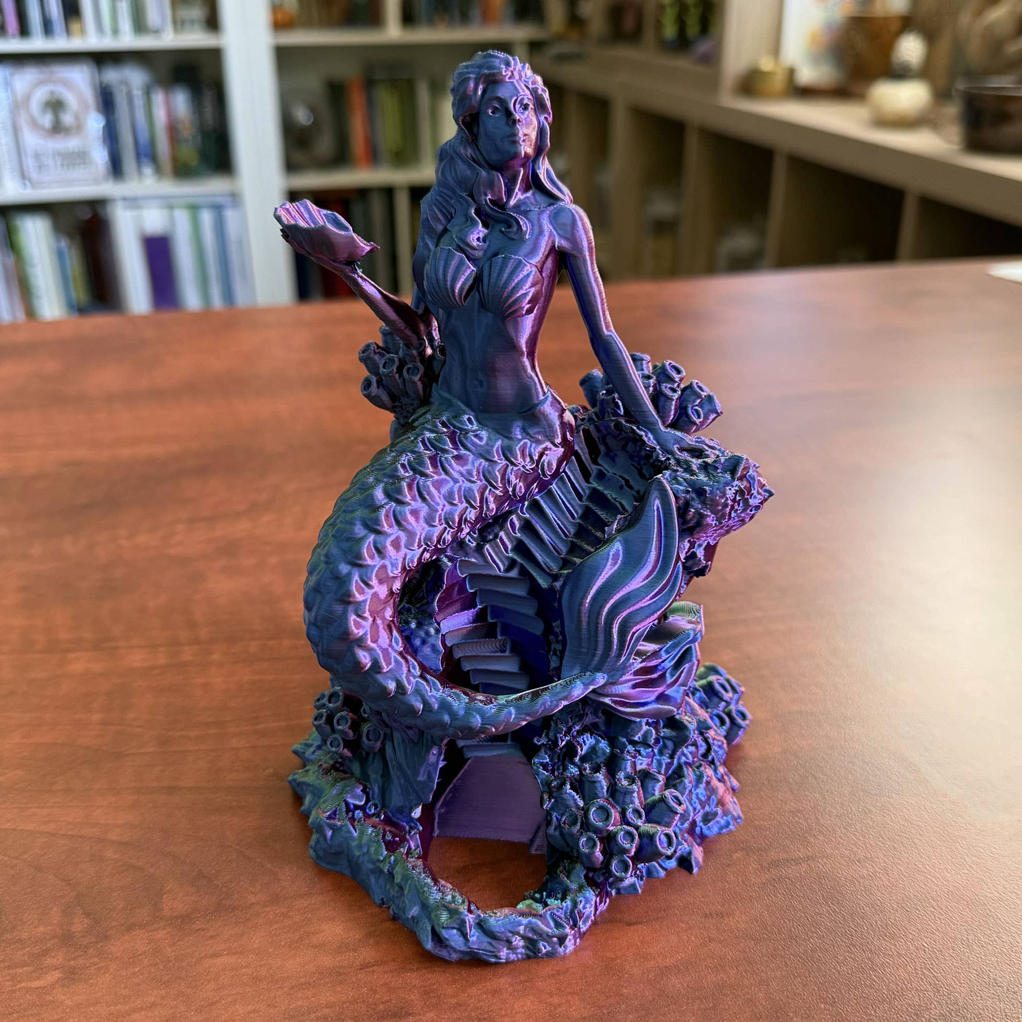 American Carver LLC - Vente Dé - Tour de Dés Sirène | JdR, D&D, Pathfinder, CdC2