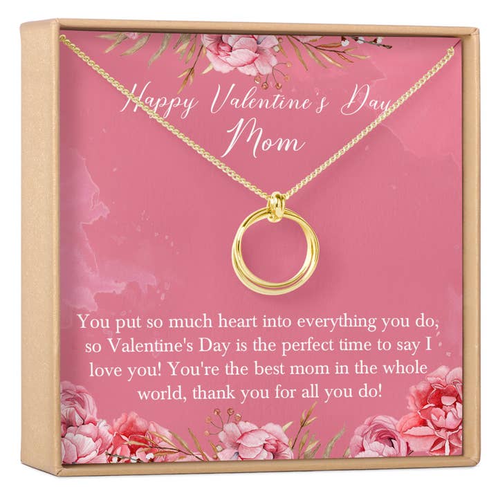 Valentine's Day Gift for Mom Necklace for wholesale by Dear Ava