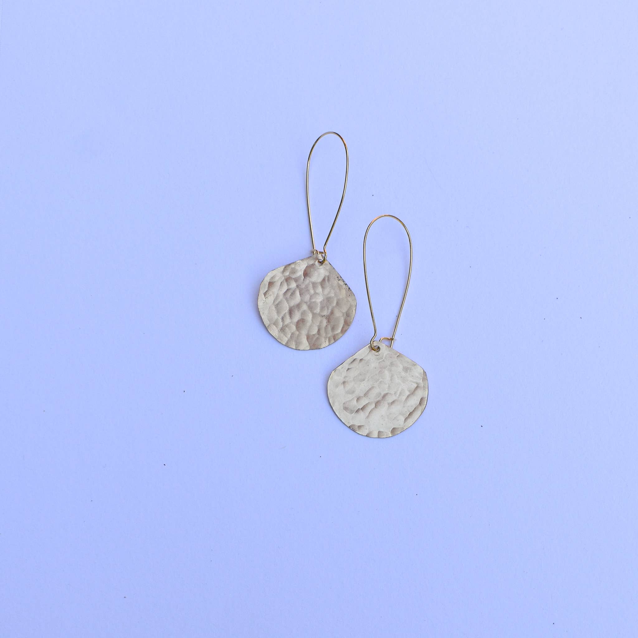 Cascadia Jewlery - Wholesale Dangle Earrings - Moon Drop Earrings - Brass2