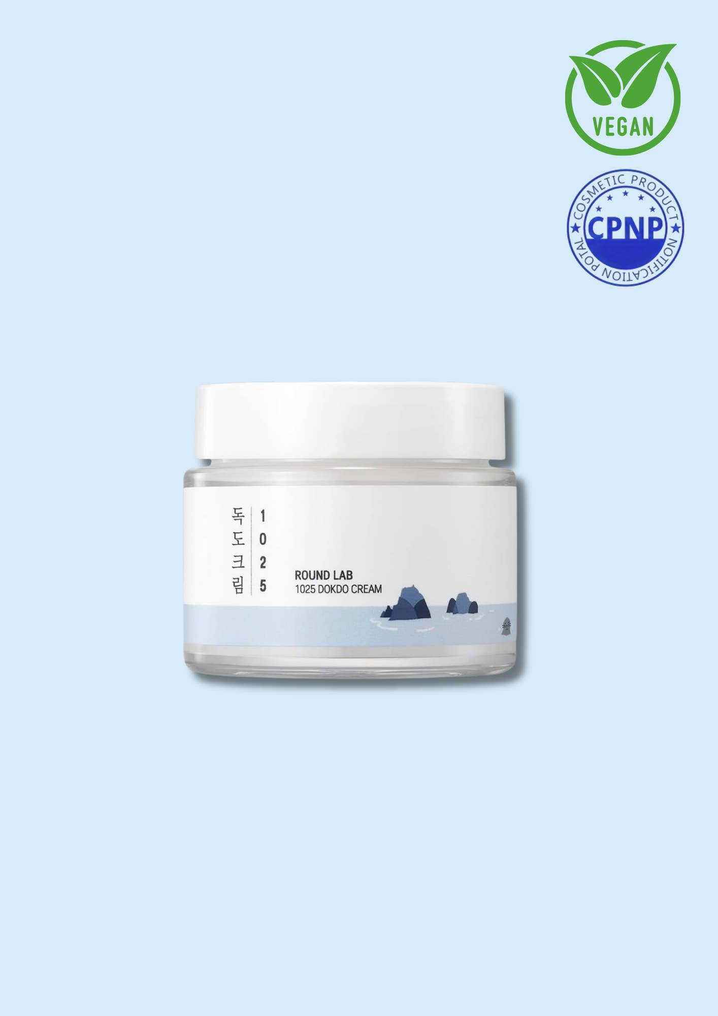YEOSKIN - Wholesale Facial Moisturizer - ROUND LAB – 1025 Dokdo Light Cream (Renewal) 80 ml