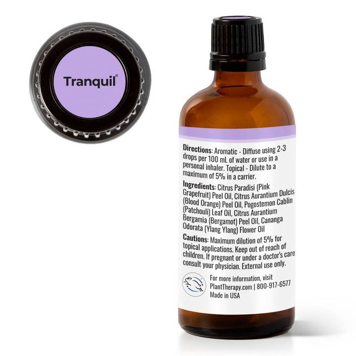Plant Therapy - Wholesale Essential Oil - Tranquil ®️ Essential Oil Blend 100 mL1