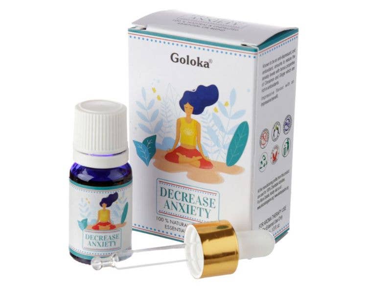 Crystal Magick Wholesale Ltd – Óleo essencial por atacado – Óleo Essencial Goloka Diminuir a Ansiedade1