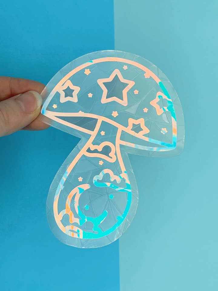 Celestial Mushroom Suncatcher for wholesale by Poppodopolis