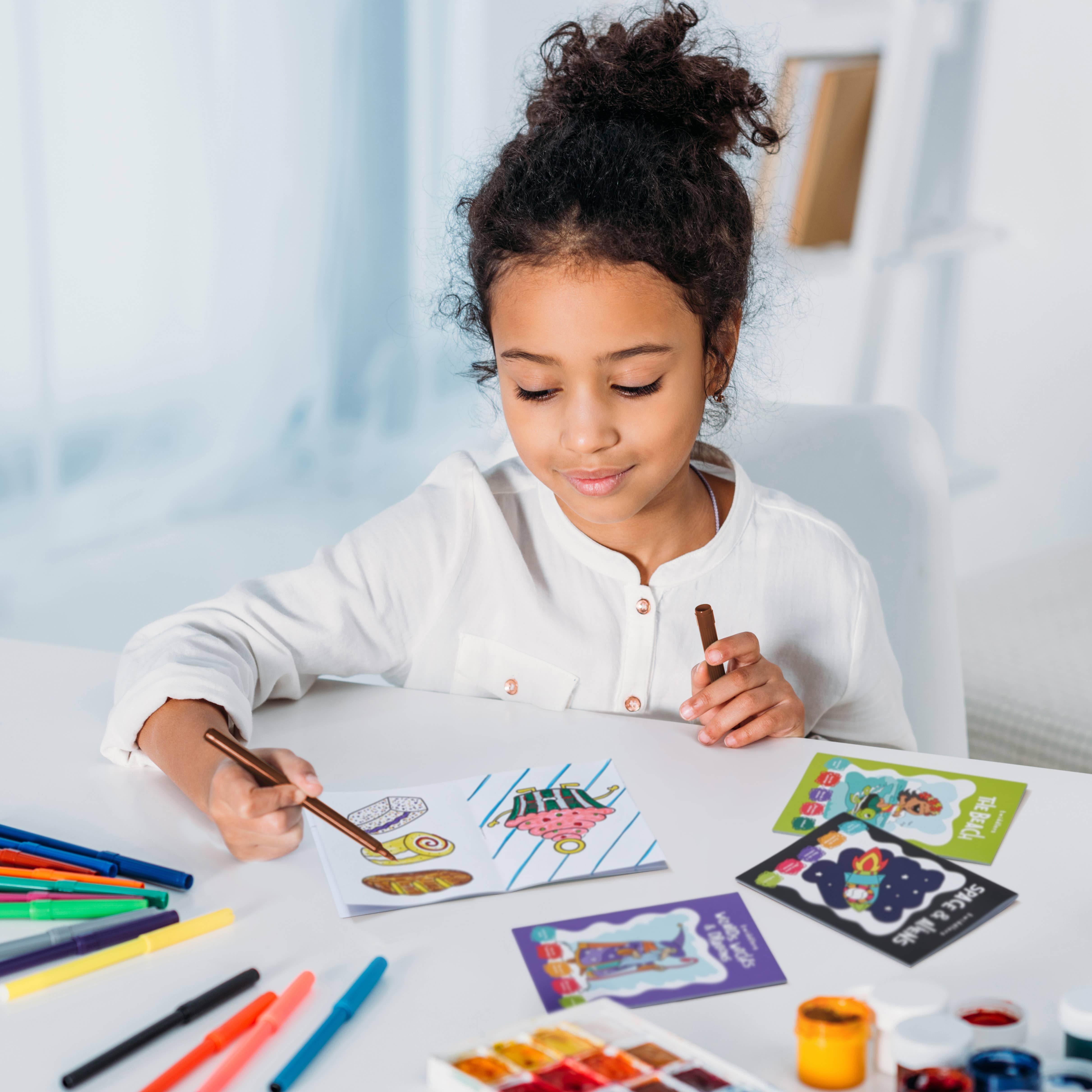 The Twiddlers – wholesale Målarbok - Barn och baby – 24 mini målarböcker för barn - roligt pyssel och skapande8