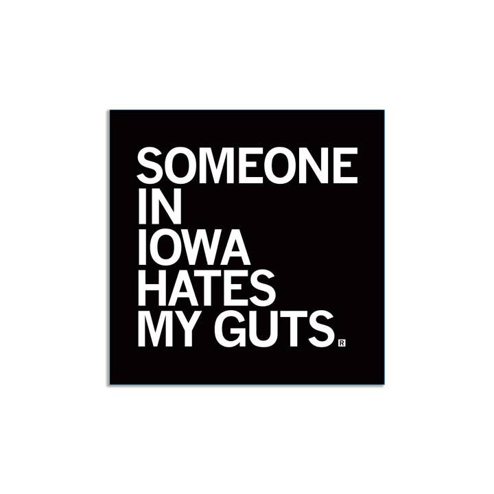 Autocollant Someone Hate My Guts IA pour la vente par RAYGUN