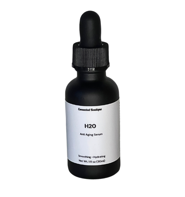 Connected Boutique - Vente Concentré/sérum pour le visage - Sérum Hyaluronique H₂O - Hydrate, Raffermit, Lisse Base de Maquillage3