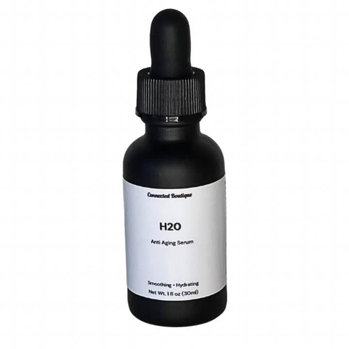 Connected Boutique - Vente Concentré/sérum pour le visage - Sérum Hyaluronique H₂O - Hydrate, Raffermit, Lisse Base de Maquillage3