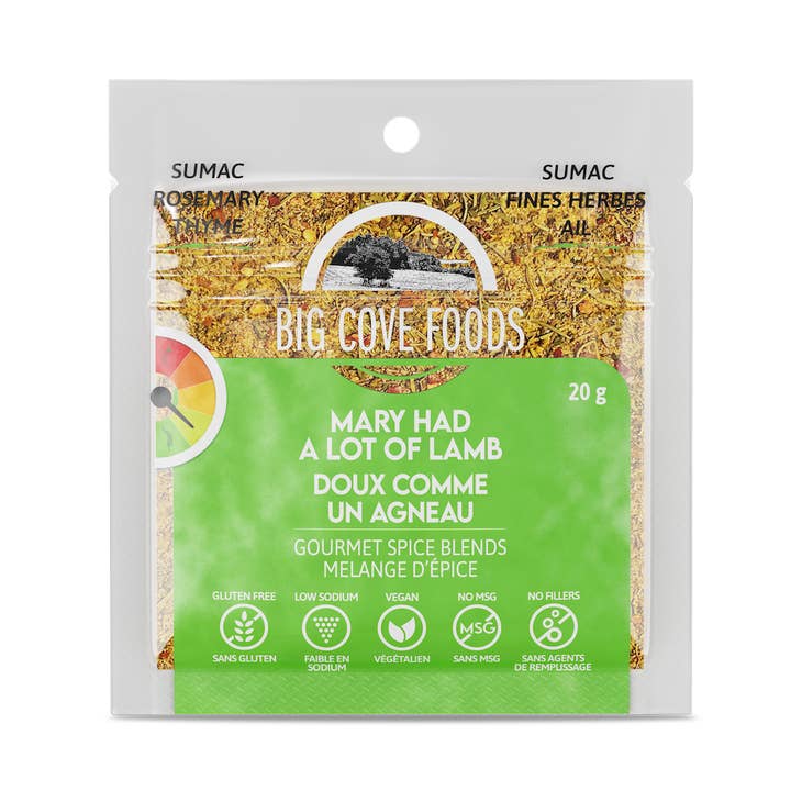 Big Cove Mary Had a Lot of Lamb Spice Blend for wholesale by Big Cove Foods