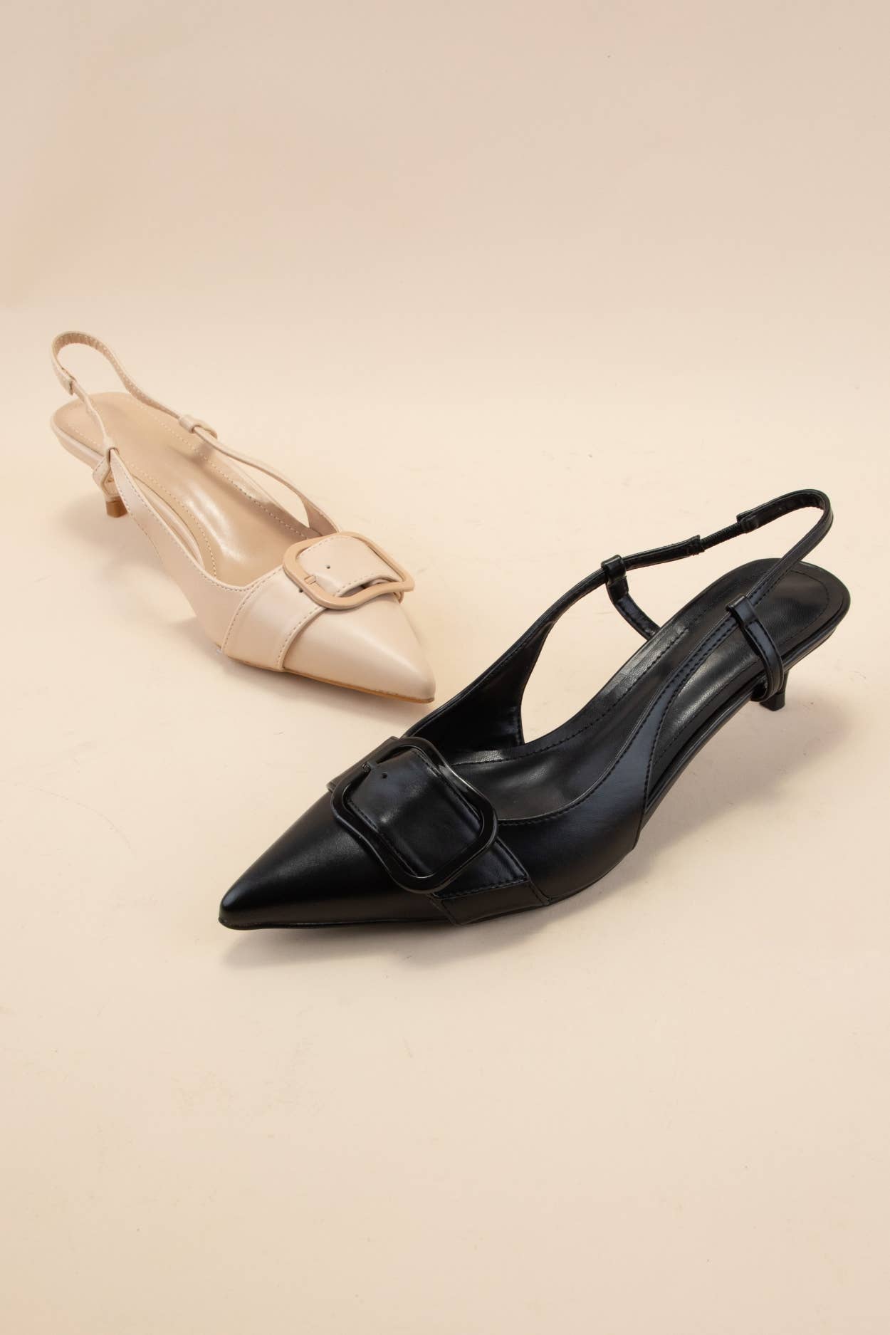 CCOCCI – wholesale Låga klackar – Dam – ORDER-32 RYGGREM MED SPETSIG TÅ KATTUNGSHÄL5