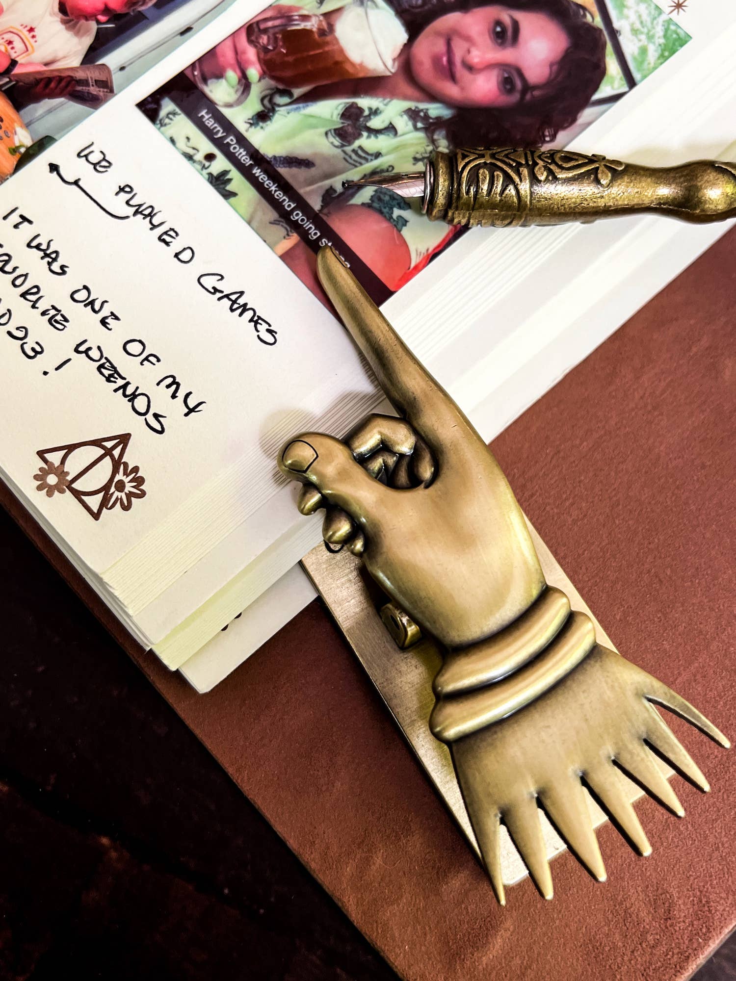Conquest Journals - Vente Marque-page - Porte-page vintage Harry Potter Flourish and Blotts6