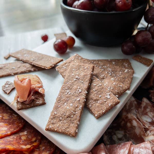 THE PANZA - Vendita all'ingrosso Cracker - Snack gourmet Kosher Salt e cioccolato ai fichi