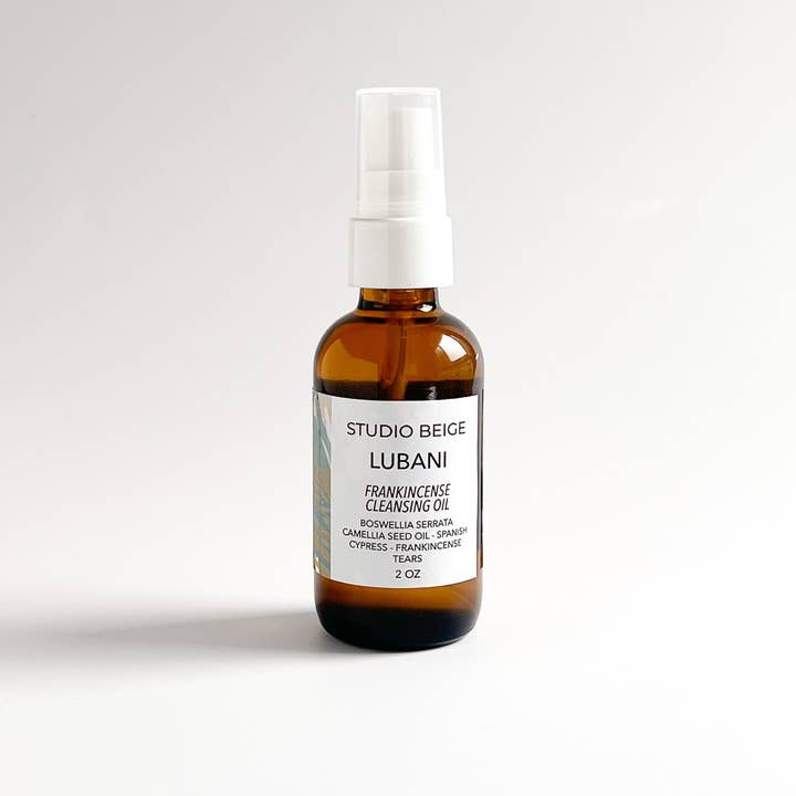 Studio Beige – wholesale Facial cleanser – LUBANI OIL frankincense oil infused cleanser with maracuja oil