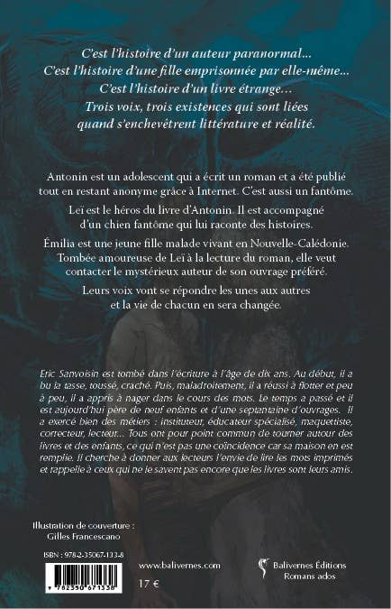 Balivernes éditions - Wholesale Teen & Young Adult Book - The ghost who wrote novels1