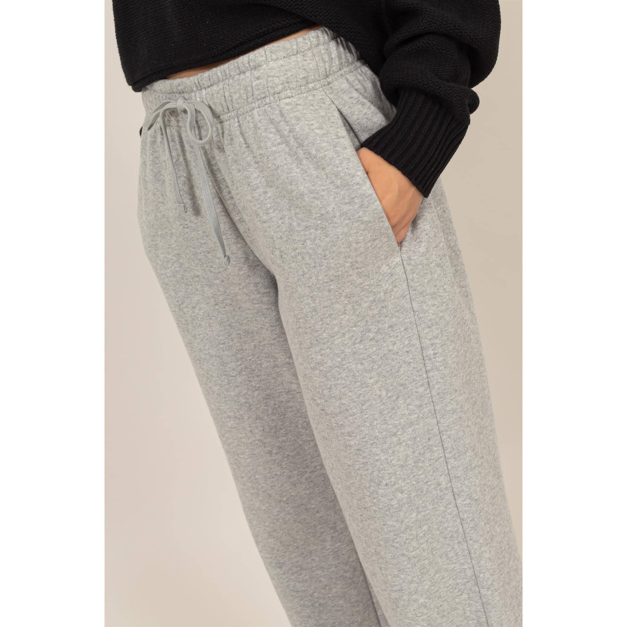 HYFVE - Vendita all'ingrosso Pantalone - Donna - Pantaloni a Gamba Larga con Coulisse a Vita Media1