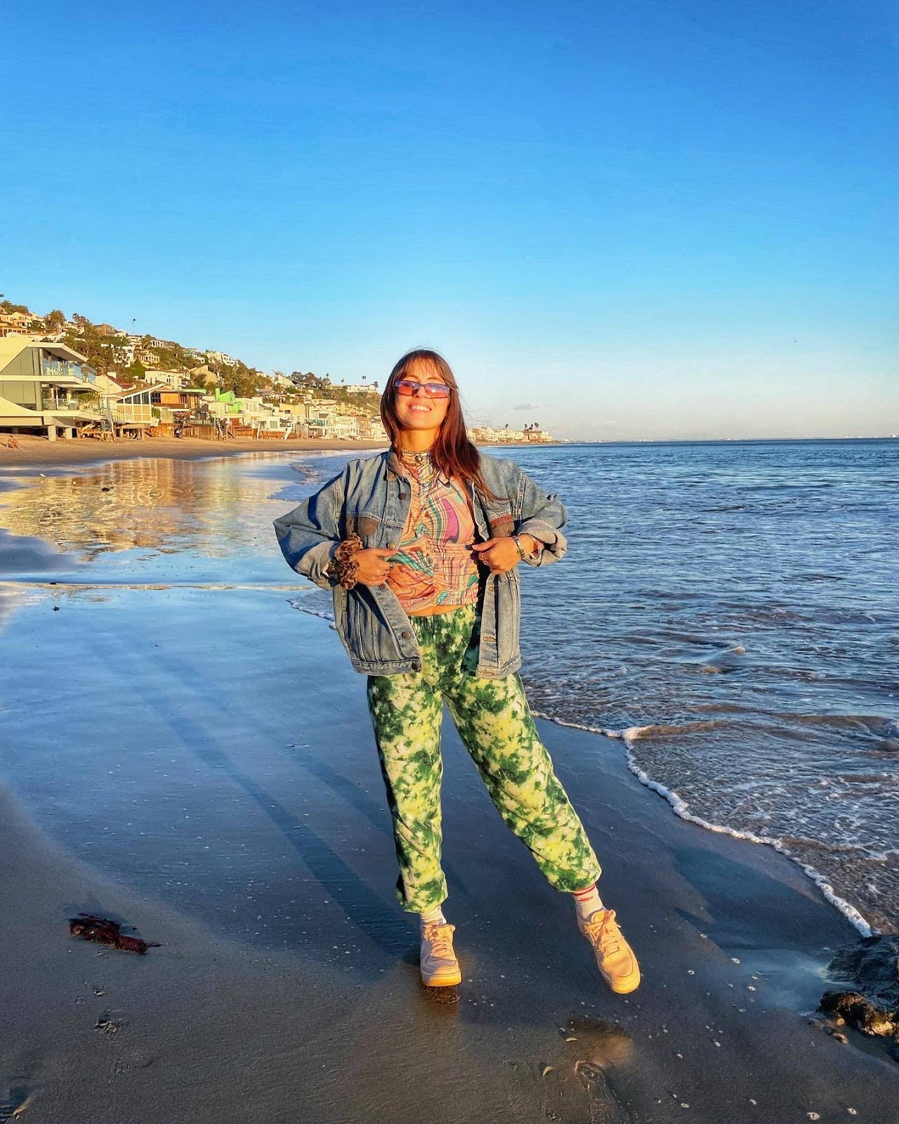 Southside Manon - Wholesale Denim Jacket - Women's - California Vibes Embroidered Jackets1