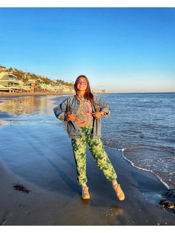 Southside Manon - Wholesale Denim Jacket - Women's - California Vibes Embroidered Jackets1