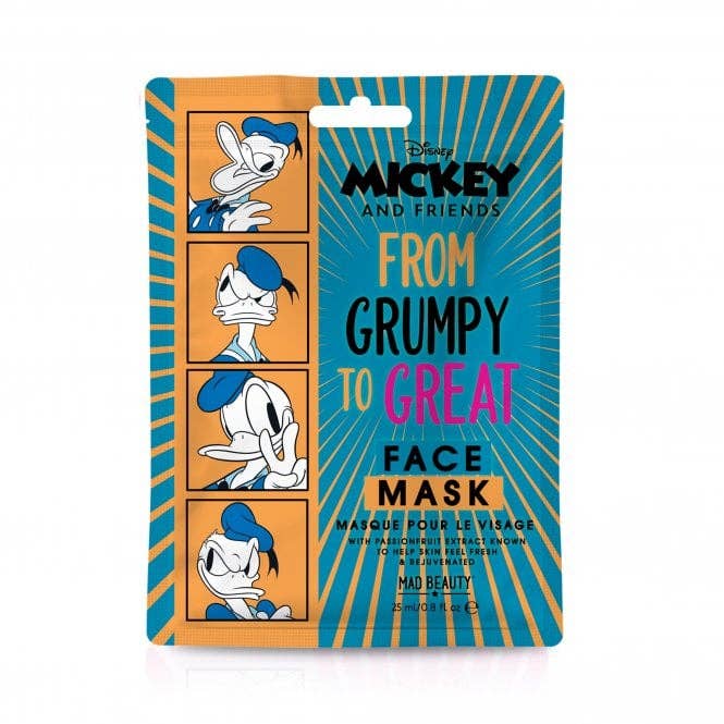 Mad Beauty – wholesale Skincare face mask – Mad Beauty Disney M&F Sheet Face Mask - Donald0