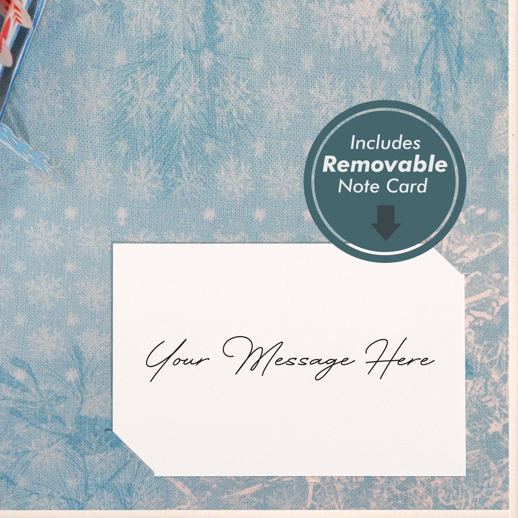 Paper Love - Wholesale Christmas Card - Let It Snow Pop Up Winter Card6