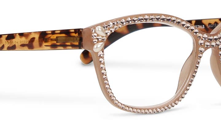 JIMMY CRYSTAL NY_ Italia (J.C. ITALIA S.R.L) - Wholesale Eyeglasses - Women's - Reading glasses: Linnea Beige1