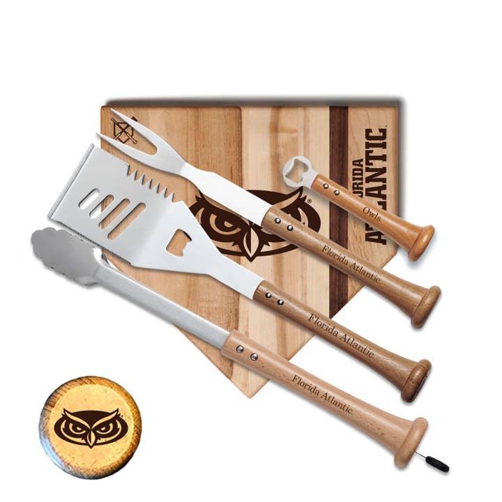 Florida Atlantic "Grand Slam" Combo Set for wholesale by Baseball BBQ