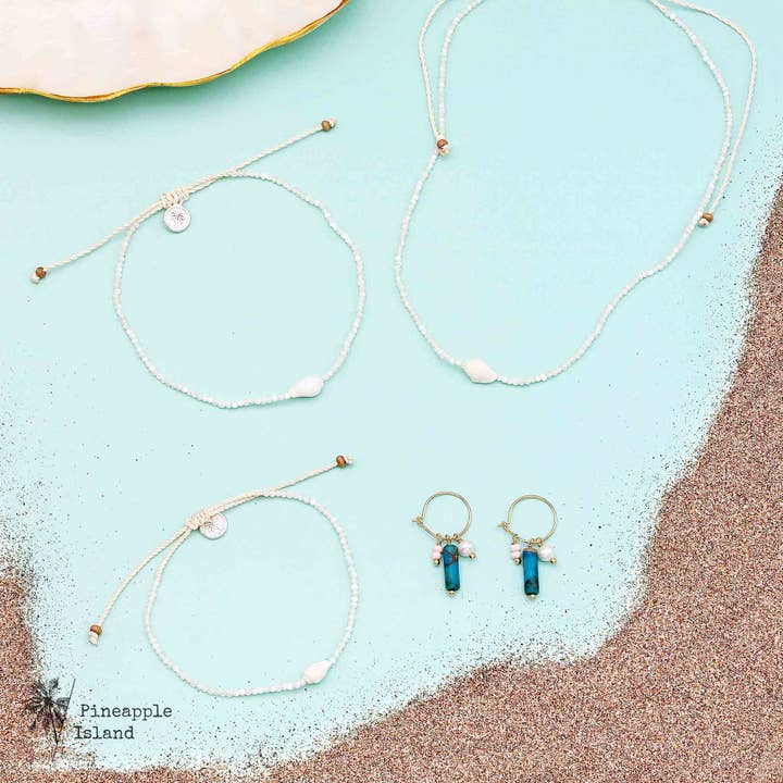 Pineapple Island - Wholesale Beaded/Pearl Necklace - Melati Beaded Necklace, by Pineapple Island, Giada Collection
