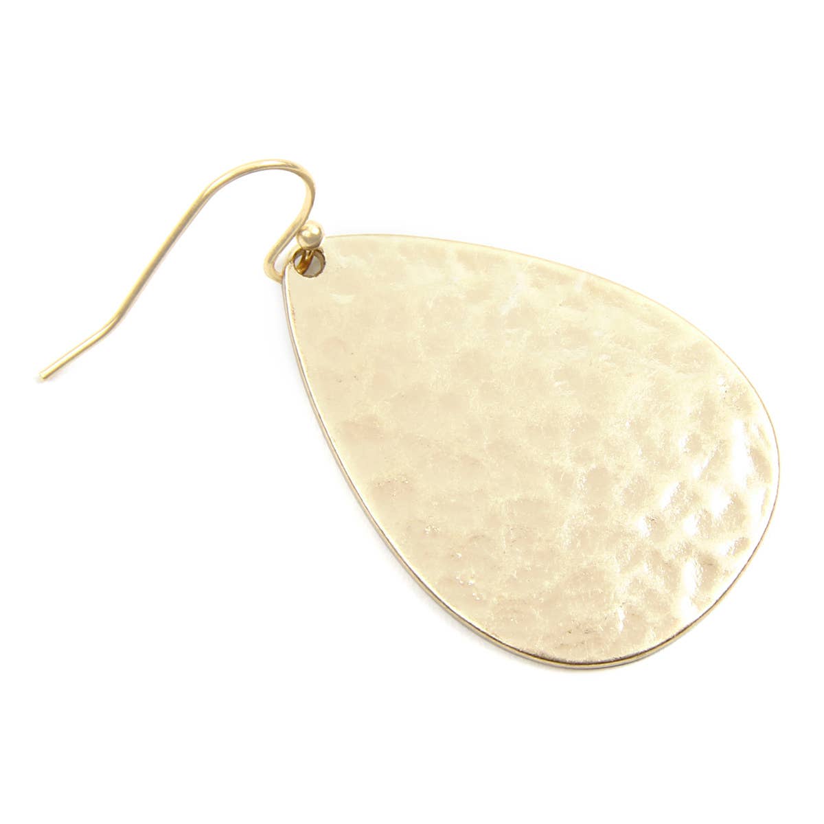 MYS Wholesale Inc - Wholesale Dangle Earrings - Hammered Cast Teardrop Earrings2