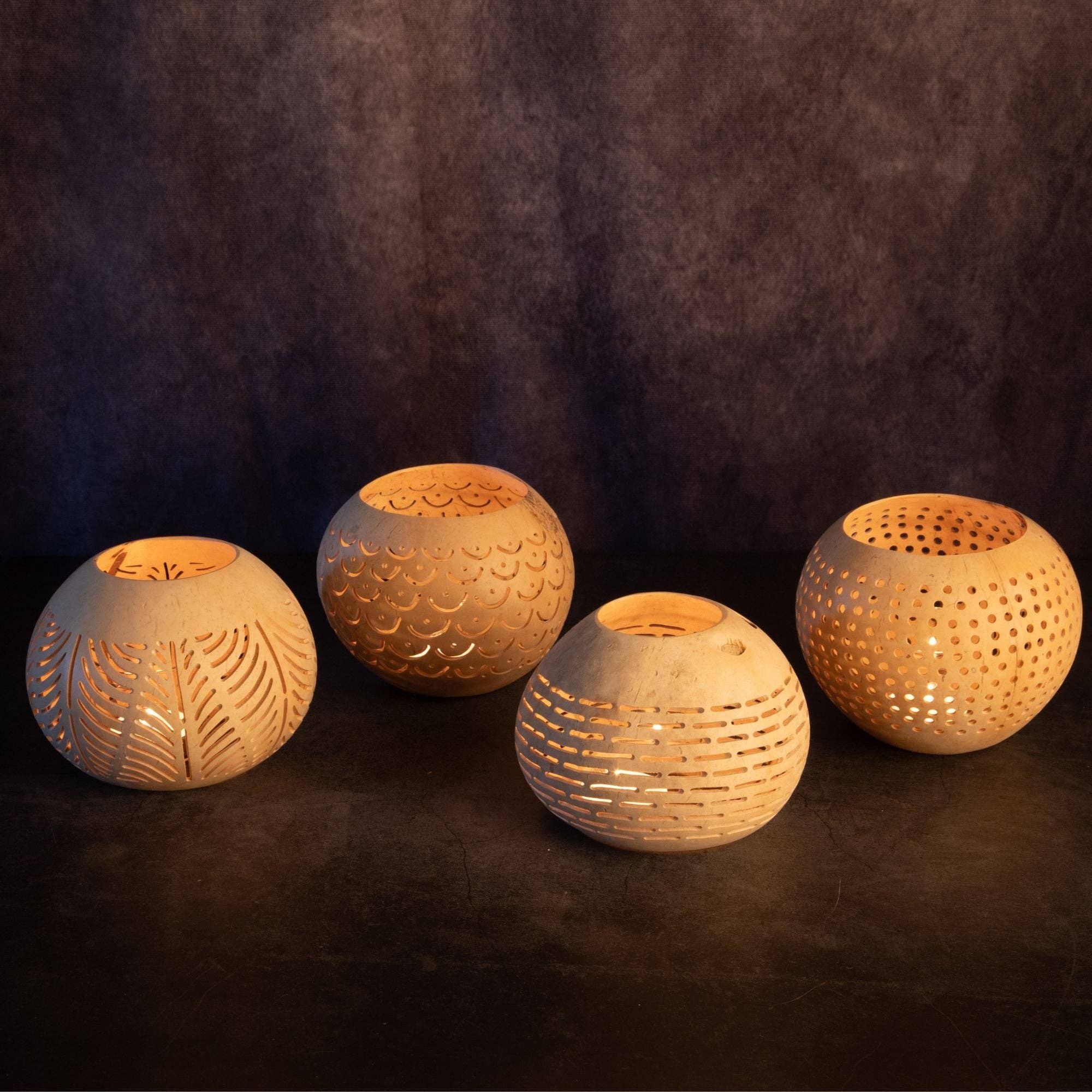 Jak Jak Home – wholesale Lantern – Ambient Pattern Candle Lantern7