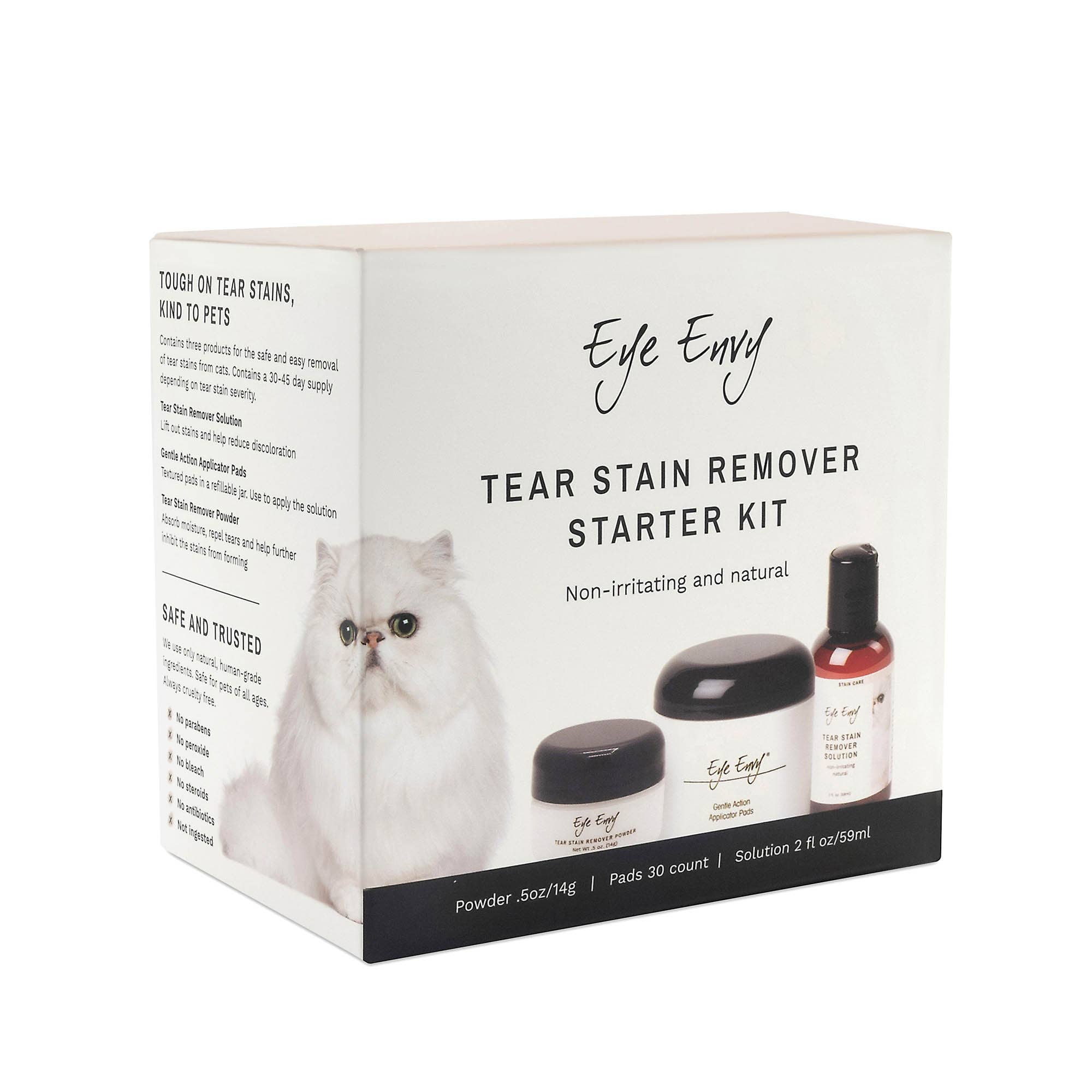 Eye Envy - Wholesale Pet Grooming Set - Dog - Cat Tear Stain Remover Starter Kit3