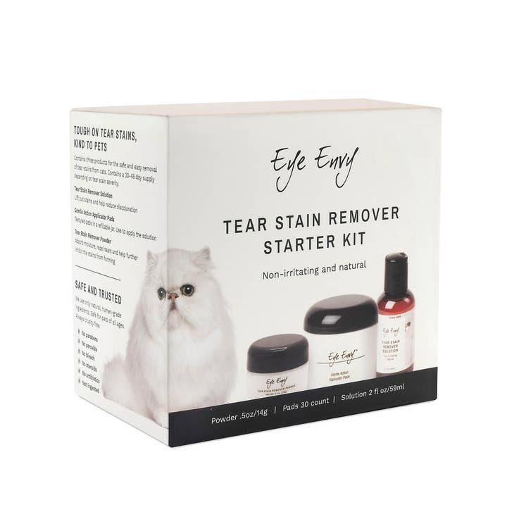 Eye Envy - Wholesale Pet Grooming Set - Dog - Cat Tear Stain Remover Starter Kit3
