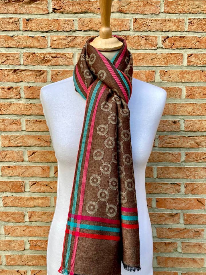 FOULARD COMO - 40% ULD / 60% BOMULD for engroshandel hos DIWALI PARIS