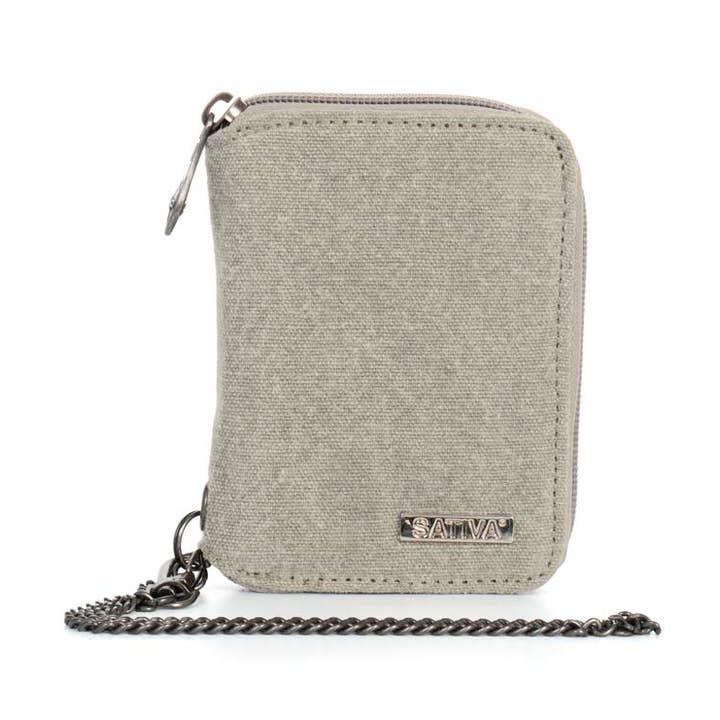 Hennepportemonnee met ketting voor wholesale door Sativa Bags