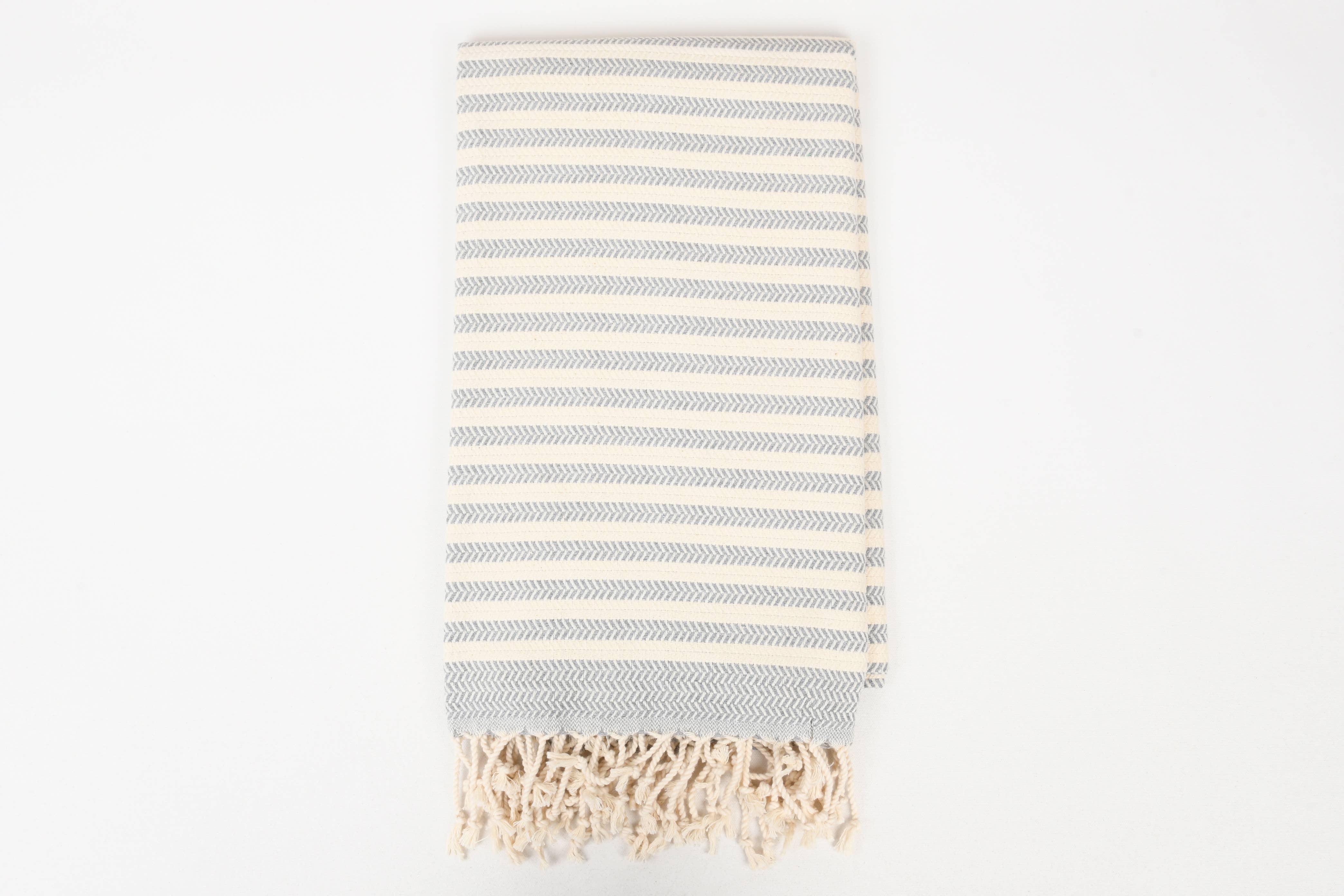 The Loom Wholesale - Wholesale Beach Towel - Handwoven Turkish Cotton Towel – Embroidery Beach/Hand Towel8