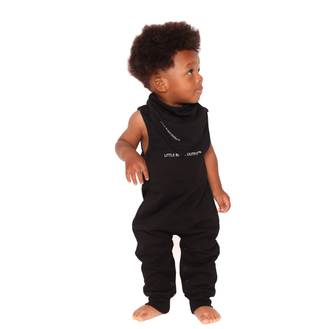 LITTLE BLACK OUTFIT – wholesale Bandana bib – Unisex Baby Bandanna Bib - Signature Collection3