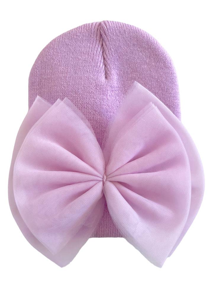 Baby's First Hat®, Lavendel Tule Strik voor wholesale door SpearmintLOVE