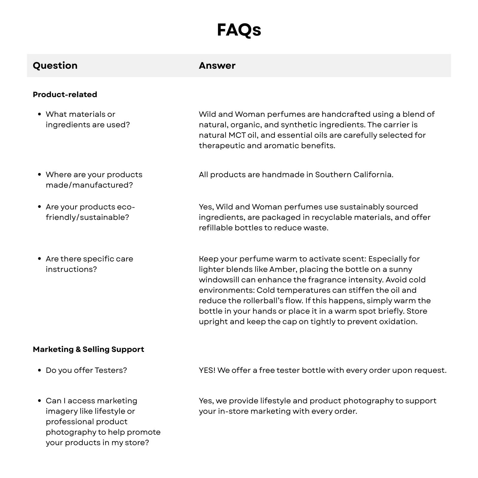 Wild and Woman Perfume - Wholesale Roll-On Fragrance - Jane Perfume Oil - The Child Of Nature - Santal Fragrances10