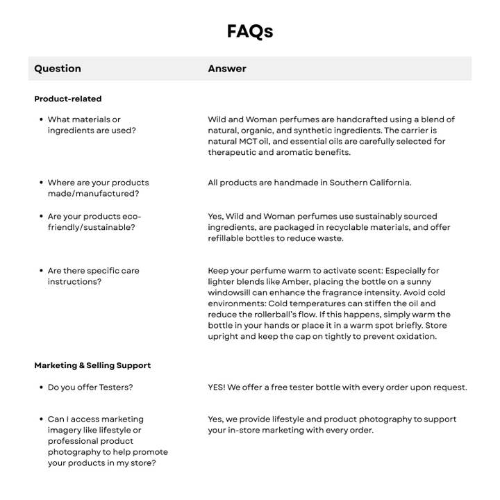 Wild and Woman Perfume - Wholesale Roll-On Fragrance - Jane Perfume Oil - The Child Of Nature - Santal Fragrances10